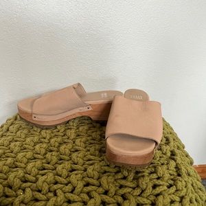 Eileen Fisher leather sandals
